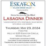 Lasgana Dinner Benefiting Sierra Services for the Blind and Visually Impaired