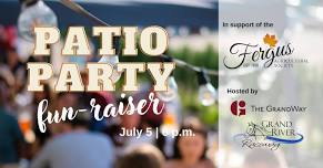 Patio Party Fun-Raiser at the Raceway!