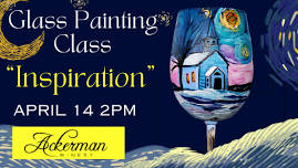 GLASS PAINTING CLASS at Ackerman Winery