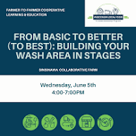 From Basic to Better (to Best): Building Your Wash Area in Stages — WI LFPA