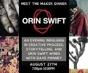 ORIN SWIFT "MEET THE MAKER" WINE DINNER AT JACKSON