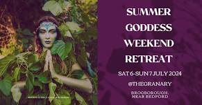 SUMMER GODDESS DAY RETREAT (NB: change of venue and date)