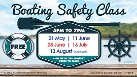 Boating Safety Class