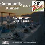 Free Community Dinner with 302 West Restaurant & Tavern