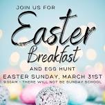 Easter Breakfast and Egg Hunt