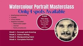 Watercolour Portrait Masterclass with Sheree Dohnt