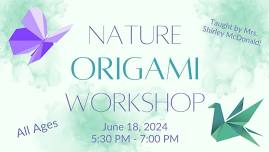 Nature Origami Workshop