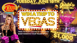 VEGAS TRIP GIVEAWAY @ Gusto's Bar & Grill!