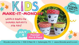 Painted Pot & Plant Workshop