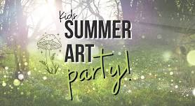 Enchanted Garden- Kids Summer Art Party