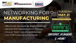 Networking for Manufacturing