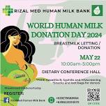 World Human Milk Donation Day 2024