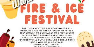 Fire & Ice Craft/Vendor Show