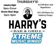 Industry Night Xtreme Musical Bingo