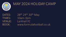 Formula Football at Larkhall Athletic Football Club