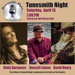 Tunesmith Night featuring Holly Sorensen, Russell James, and David Henry