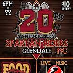 SPARTAN RIDERS MC-GLENDALE **20TH ANNIVERSARY**