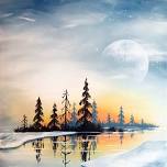 Paint Nite: Crisp Winter Lake