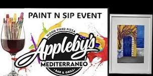 Paint n Sip n Eat @ Appleby’s Mediterraneo Bar & Grill