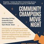 Community Champions Movie Night