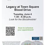 The Legacy at Town Square Blood Drive