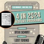 June 4 in 24 Butler County History Program by Steve Schmit