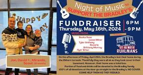 Night of Music Fundraiser | Jon Bradley Family | Join us!