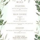 Mother’s Day 3 Course set meal