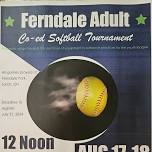 Ferndale Adult Co-Ed softball tournament