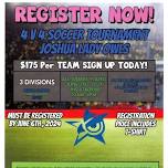 Joshua Lady Owls 4v4 Tournament Fundraiser