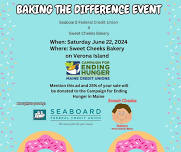 Ending Hunger Fundraiser with Sweet Cheeks Bakery