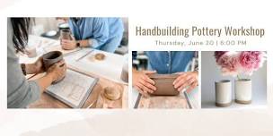 Handbuilding Pottery Workshop