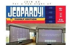 Jeopardy Game Night