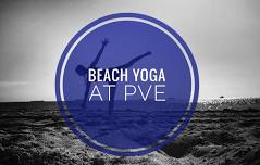 Beach Yoga at PVE