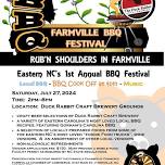 Rub'n Shoulders Farmville BBQ Festival-Featuring 4pm BBQ Cook Off