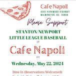 Cafe Napoli Fundraiser!