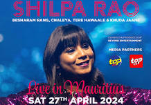 SHILPA RAO LIVE IN MAURITIUS