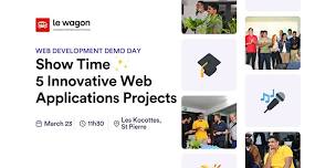 [FREE EVENT] DEMO DAY Le Wagon Mauritius | Web Development Final Projects