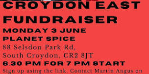 Croydon East Fundraiser