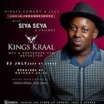 Dinner & Comedy with Siya Seya & Friends LIVE in Johannesburg at Kings Kraal, Bryanston 03 July 2024