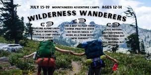 Wilderness Wanderers Summer Camp - July 15-19, 2024