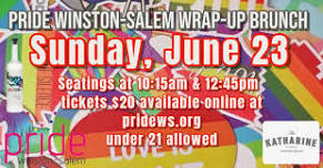 Pride Winston Salem Weekend Wrap Up Brunch