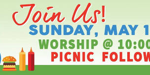 Outdoor Service and Picnic (Sunday, May 19th)