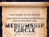 MEDIUMSHIP CIRCLE FRIDAY 6/14, 7PM @ PARASTUDY