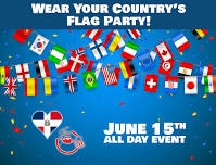 Wear Your Country’s Flag Party