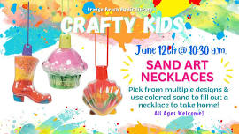 CRAFTY KIDS: Sand Art Necklaces