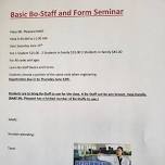 Basic Bo-Staff and Forms Seminar