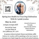 Spring Into Health for Your Dog Celebration