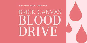 Brick Canvas Blood Drive