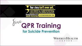 QPR Training for Suicide Prevention with Alive and Running Iowa